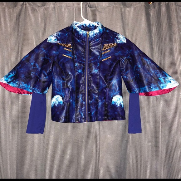 Disney Other - Disney Decendants Kids 9/10 Jacket Lined Studded